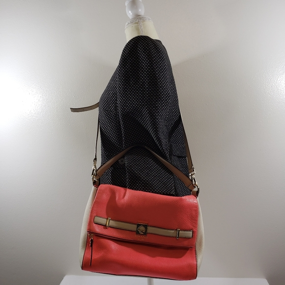 KATE SPADE CROSSBODY HANDBAG WITH FOLD OVER POCKET - Picture 5 of 15